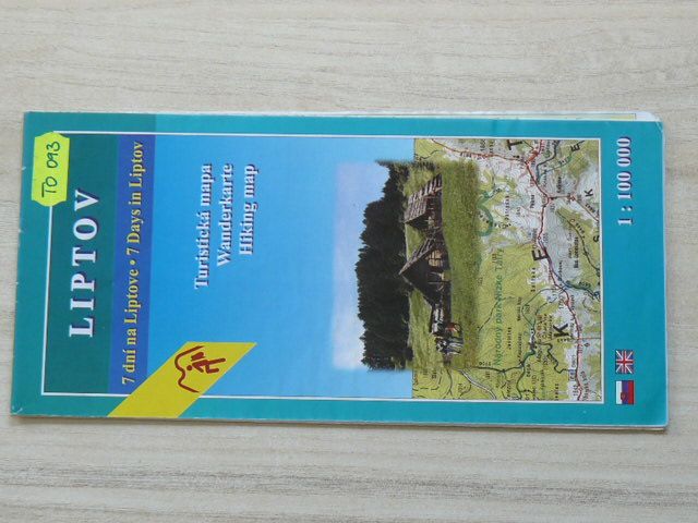Turistická mapa - 1 : 100 000 - Liptov - 7 dní na Liptove (2002)