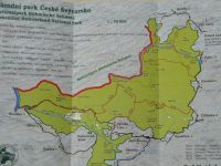 Cyklistické trasy 1 : 75 000 Národní park České Švýcarsko (nedatováno)