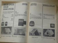 PZO - Katalog 72 - Lodní motory, autopřívěsy, stany, lodě (1972)