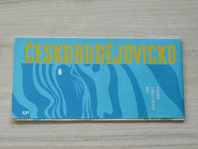 Soubor turistických map 5 - 1 : 100 000 - Českobudějovicko (1973)