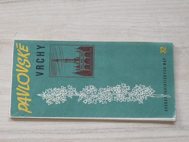 Soubor turistických map 32 - 1 : 100 000 - Pavlovské vrchy (1970)