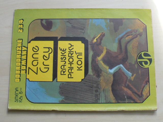 Dobrodružné romány 234 - Grey - Rajské pahorky koní (1974) slovensky