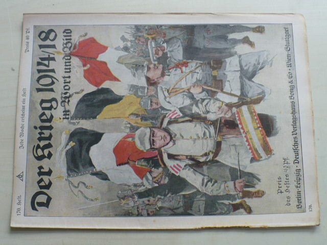 Der Krieg in Wort und Bild 170 (1914-18) německy