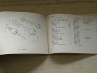 PS701 - Návod k obsluze a seznam součástek sklápěcího přívěsu (1976)