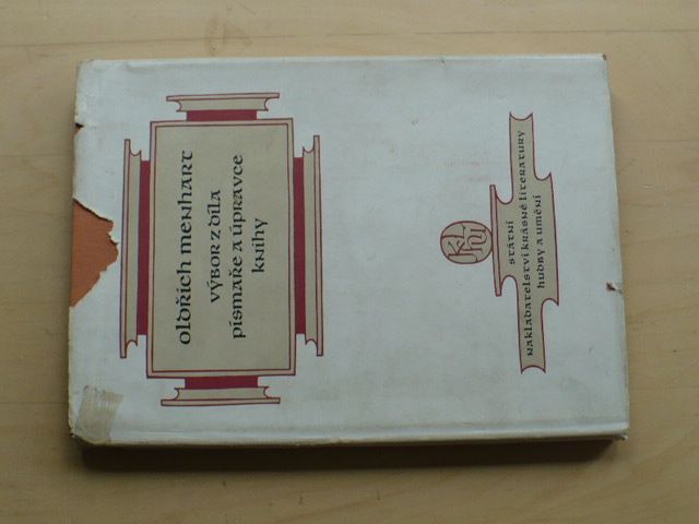 Menhart - Výbor z díla písmaře a úpravce knihy (1956)