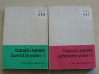 Masopust - Požadování a hodnocení biochemických vyšetření I. a II. (1991, 1990)