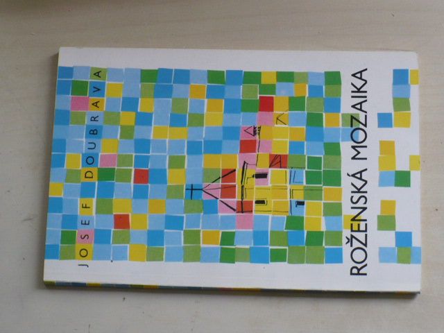 Josef Doubrava - Roženská mozaika (1992) podpis autora