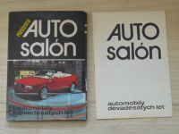 Pressfoto - Autosalón - automobily devadesátých let (15 pohlednic v obálce)