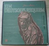 J. Brahms - Ein deutsches Requiem, op. 45 - für Soli, Chor und Orchester (1962) 2x LP