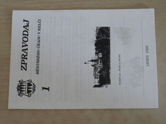 Zpravodaj Městského úřadu v Kelči 1-12 (1995) chybí číslo 8 (11 čísel)