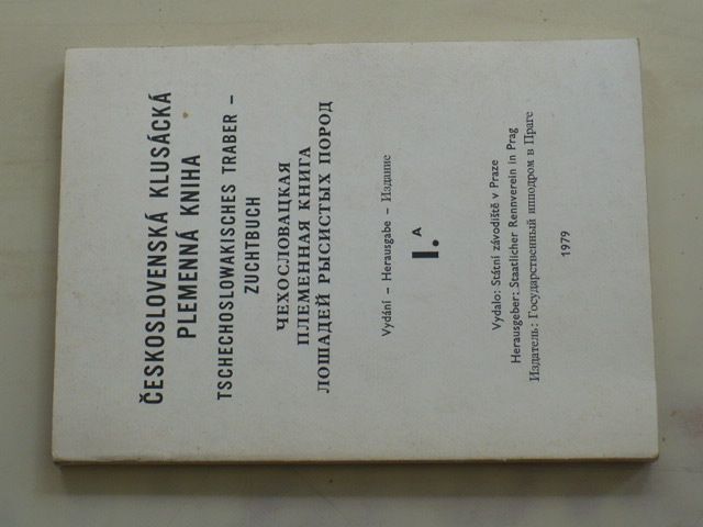 Československá klusácká plemenná kniha sv. I. A (1979)