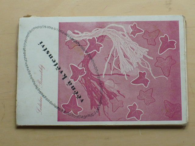 Bernatský - Věčná květenství (1941) podpis autora