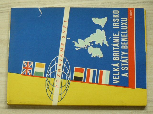Poznáváme svět č. 7 - Velká Británie, Irsko a státy Beneluxu 1 : 1 500 000 (1967)