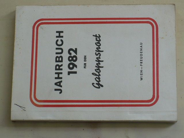 Jahrbuch 1982 für den Galoppsport
