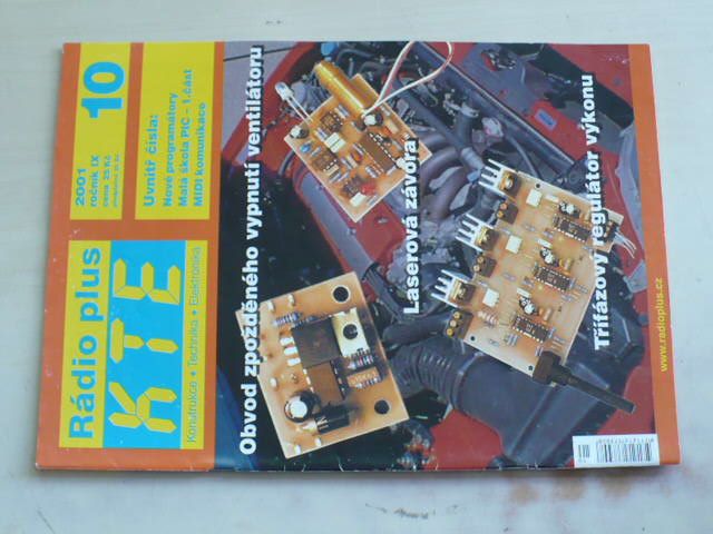 Rádio plus - KTE, magazín elektroniky 10 (2001) ročník IX.