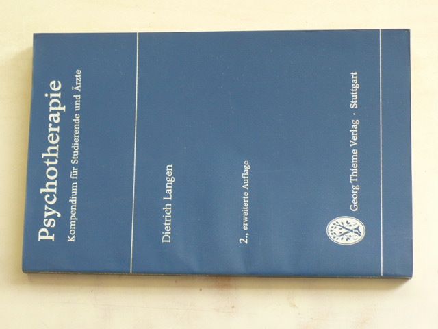 Langen - Psychotherapie - Kompendium für Studierende und Ärzte (1971)