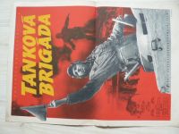 Tanková brigáda - Československý armádní film - plakát A3