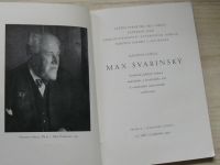 Max Švabinský - katalog Praha - Slovanský ostrov 1953