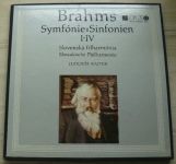 Brahms, Slovenská filharmónia, Rajter – Symfónie · Sinfonien I-IV (1978) 4 x LP 