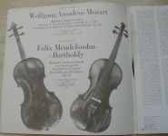 Mozart / Mendelssohn - V. Hudeček, Prague radio symphony orchestra, V. Smetáček – Houslové Koncerty = Violin Condertos