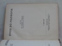 Dr Josef Tvrdý - Úvod do filosofie (1947)