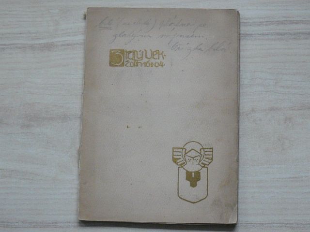Zlatý věk - Almanach kostymního večera Umělecko-průmyslové školy pražské, Žofín 16.2.1904