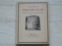 Josef Mánes - Doktor Faust - Třináct kreseb k lidové pověsti (Štenc 1921)