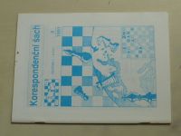Korespondenční šach 1-6 (1991) ročník I. (chybí čísla 2, 4, 4 čísla)