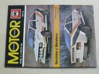 Motoristická současnost za volantem 1-12 (1984) ročník XVI. + přílohy 1-2