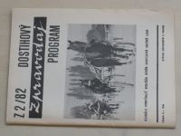 Dostihový program Z1-Z8 - Zpravodaj (1982) chybí číslo Z4 (7 čísel)