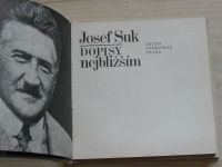 Josef Suk - Dopisy nejbližším (1976)