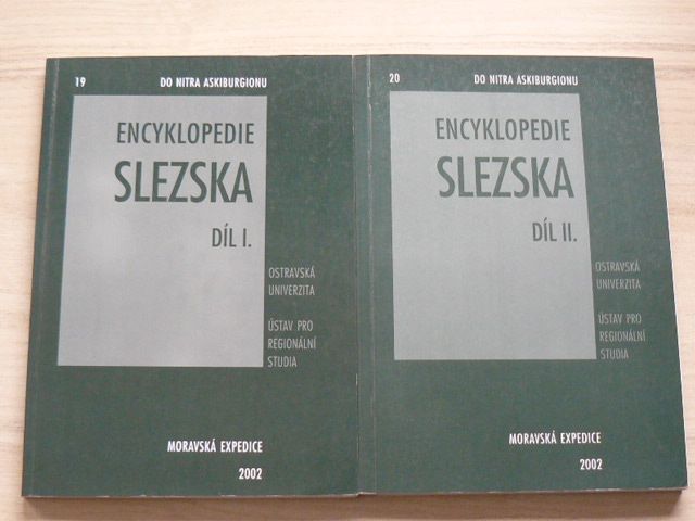 Do nitra Askiburgionu 19,20 - Encyklopedie Slezska I. II. (2002) 3 mapy