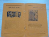 ENSIGN London - Kinematografické přístroje, příjímací projekční příslušenství - katalog