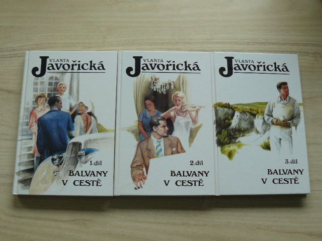 Javořická - Balvany v cestě 1,2,3 (1996) 3 knihy
