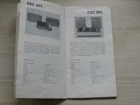Katalog ´74 - Gramofony, reproduktory - PZ elektro