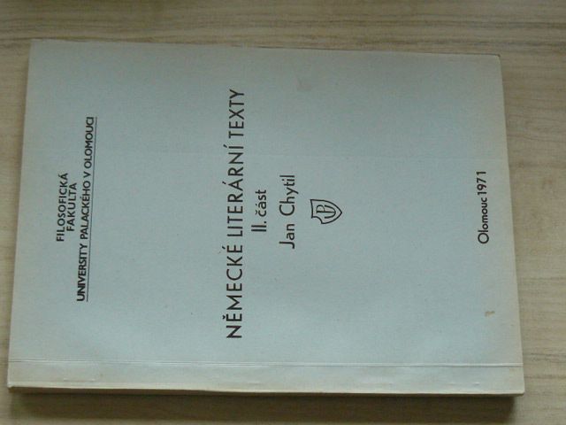 Václavek - Německé literární texty část II. (1971)