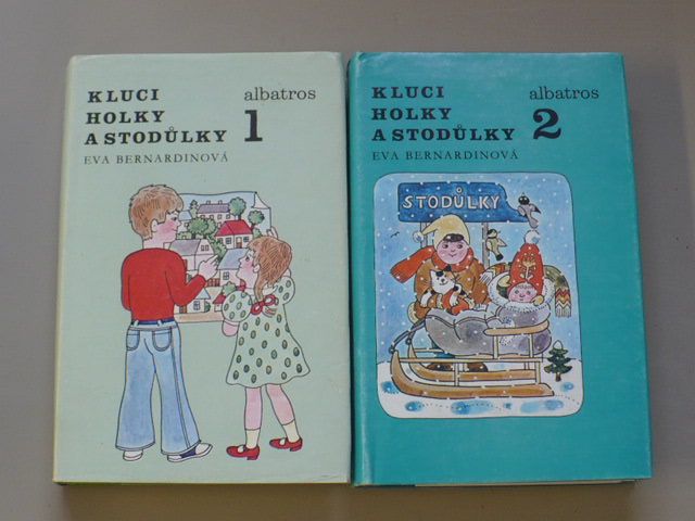 Bernardinová - Kluci, holky a Stodůlky 1,2 (1990) 2 knihy