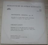 F. Chopin, F. Liszt - Romantické klavírní koncerty (1975)