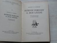 Forster - Duševní poruchy a jich léčení. Psychopatologie a psychoterapie (1926)