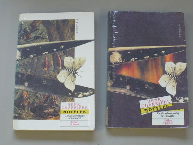 Henri Charriére - Motýlek 1,2 (1991) 2 knihy