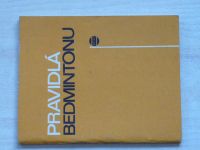 Pravidlá Bedmintonu platné od 1. Januára 1972 (1977) slovensky