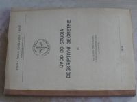 Blažej a kol. - Úvod do studia deskriptivní geometrie II. (1974) skripta