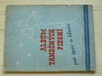 Album tanečných piesní pre spev a klavír (1955) noty, slovensky