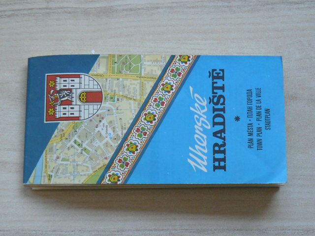 Plán města - 1 : 10 000 - Uherské Hradiště (1988)