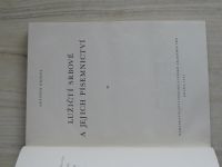Frinta - Lužičtí Srbové a jejich písemnictví (1955)