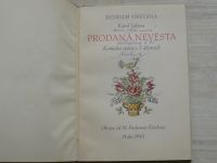 Smetana, Sabina - Prodaná nevěsta (1945) il. M. Fischerová-Kvěchová - podpis Anna Sabinová