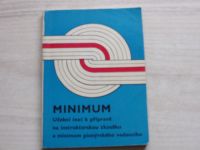 MINIMUM - Učební text k přípravě na istruktorskou zkoušku a minimum pionýrského vedoucího
