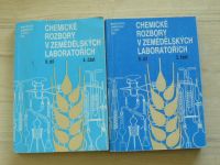Chemické rozbory v zemědělských laboratořích II. díl, 1,2,3,4 část - 4 knihy (1987)