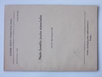 Romportl - Nástin fonetiky jazyka německého (1966) skripta