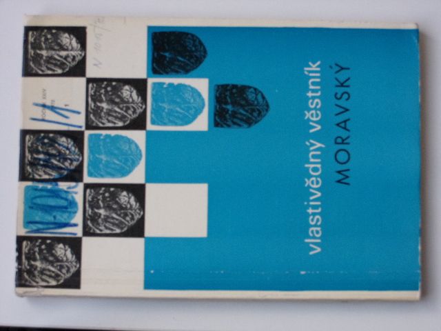 Vlastivědný věstník moravský 1 (1972) ročník XXIV.
